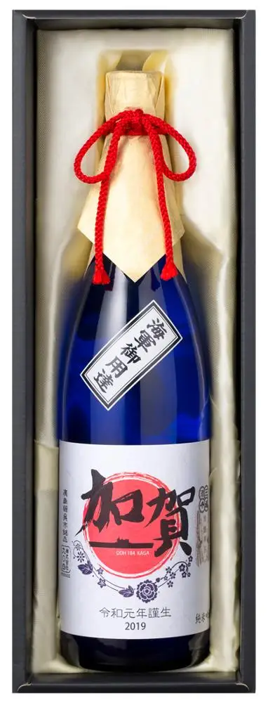Japanese Kaga Junmaiginjo Souvenir Sake 720ml Fragrant Rice Wine