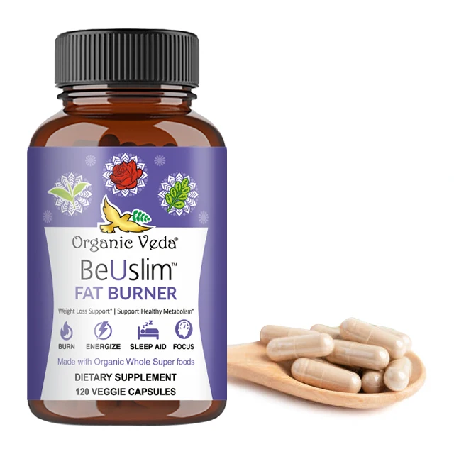 Лидер продаж, капсулы для сжигания жира на животе, изготовленные из органического Моринги, зеленого чая и листьев зеленого чая маття