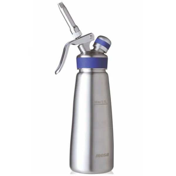 Mosa Professional Stainless Steel Cream Whipper 0.5L