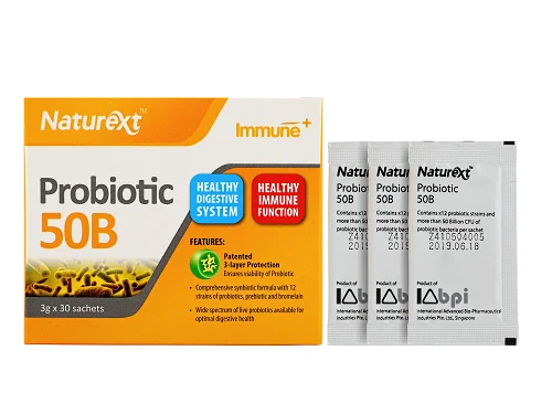 
Probiotic 50B - A 200 Billions High Potency Quick Actions Probiotics for Strong Digestive Health and Immunity 