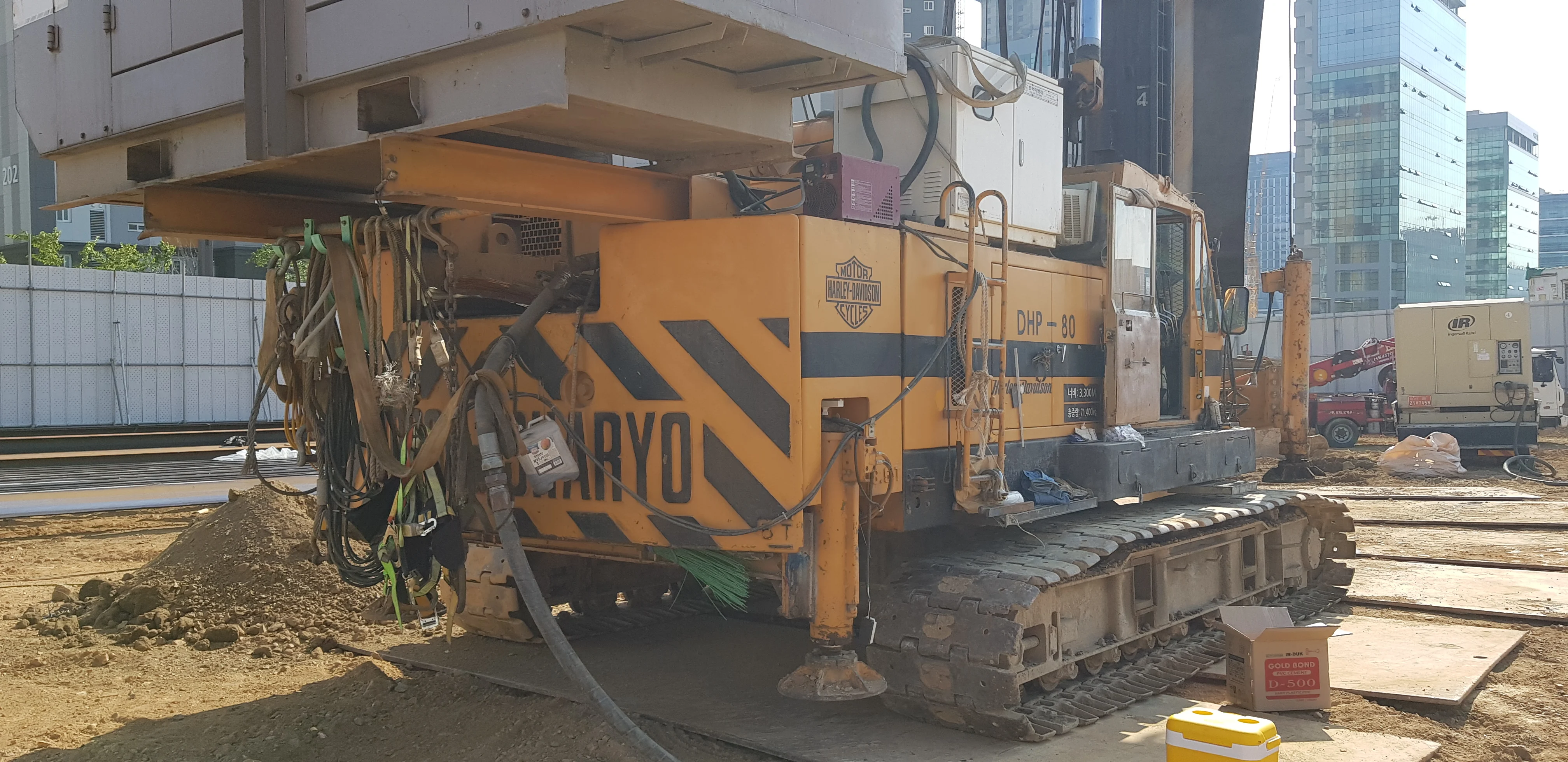 
[ Winwin Used Machinery ] Used Pile driver NIPPON DHP80 1993yr For Sale 