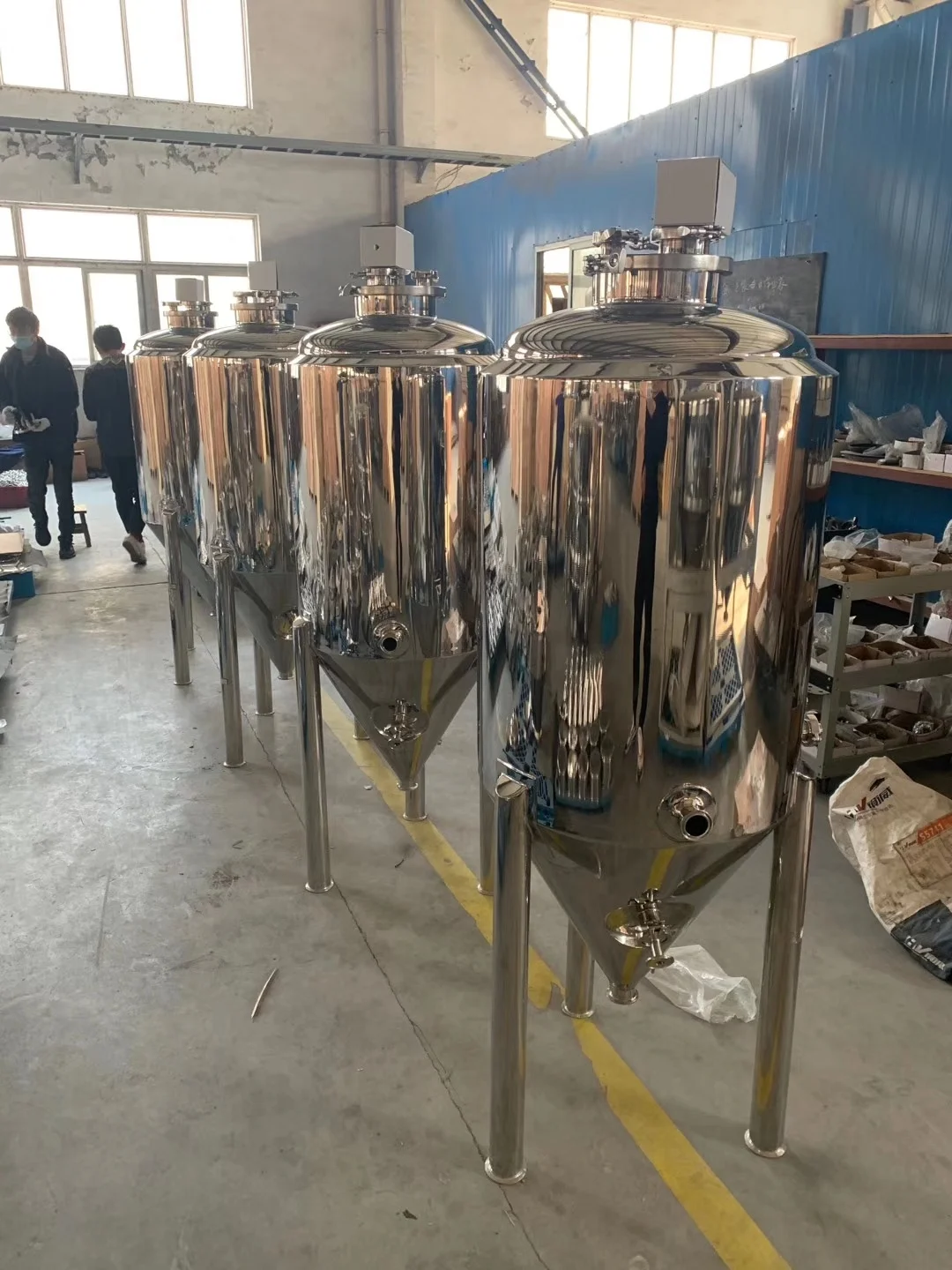 China good price 30l 50l stainless steel conical fermenter for sale