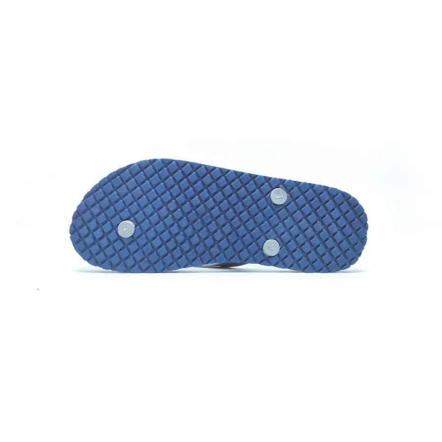 Beautiful slim line design in navy blue color eva sole for men flip flops slippers grey PVC strap for casual outdoor beach