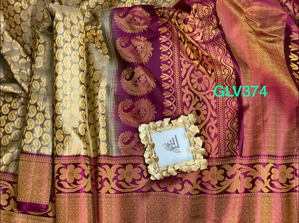 Gadwal pure silk brocket sari saree