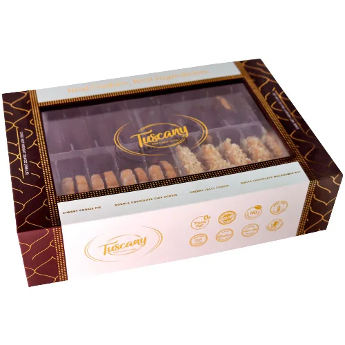 Тосканское печенье ручной работы высокого качества и новый дизайн Роскошная Милая упаковочная коробка для печенья