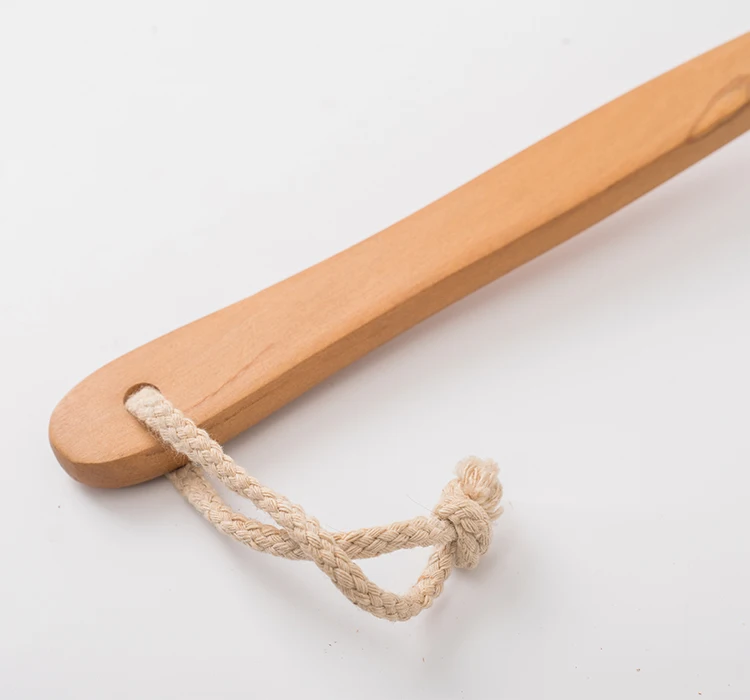 wooden bamboo Detachable Body Brush Massage Bath Shower Back Spa Scrubber Brush bath brushes,sponges & scrubbers Rubbing deep cl