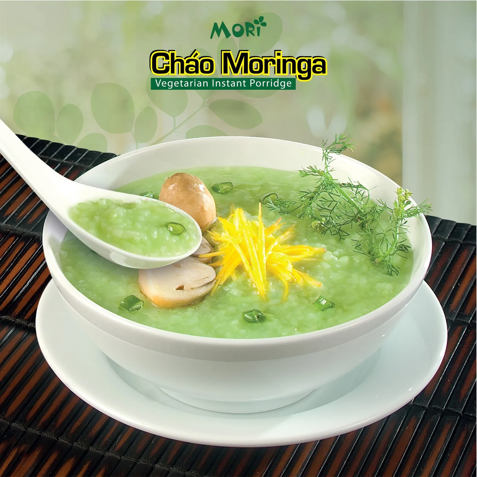  Мгновенная каша оригинальный органический Моринга Congee 30 упаковок x 50 г экспорт из