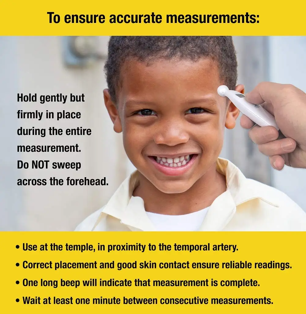 
Drop Shipping Quick read Non Invasive ADC Temple Touch Digital Fever Thermometers Suitable for Babies, Newborns, Kids, and Adult 