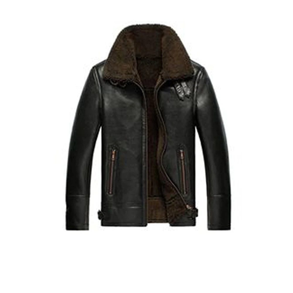 OEM Quality Autumn And Winter Thick Warm Men Shearling Jacket