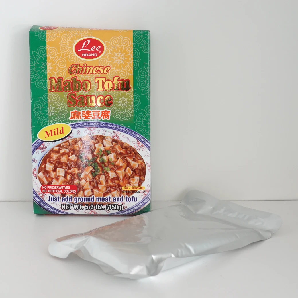 
Genuine quality stir fry Chinese mabo tofu sauce (Mild) 150GM easy cooking by Lee brand 
