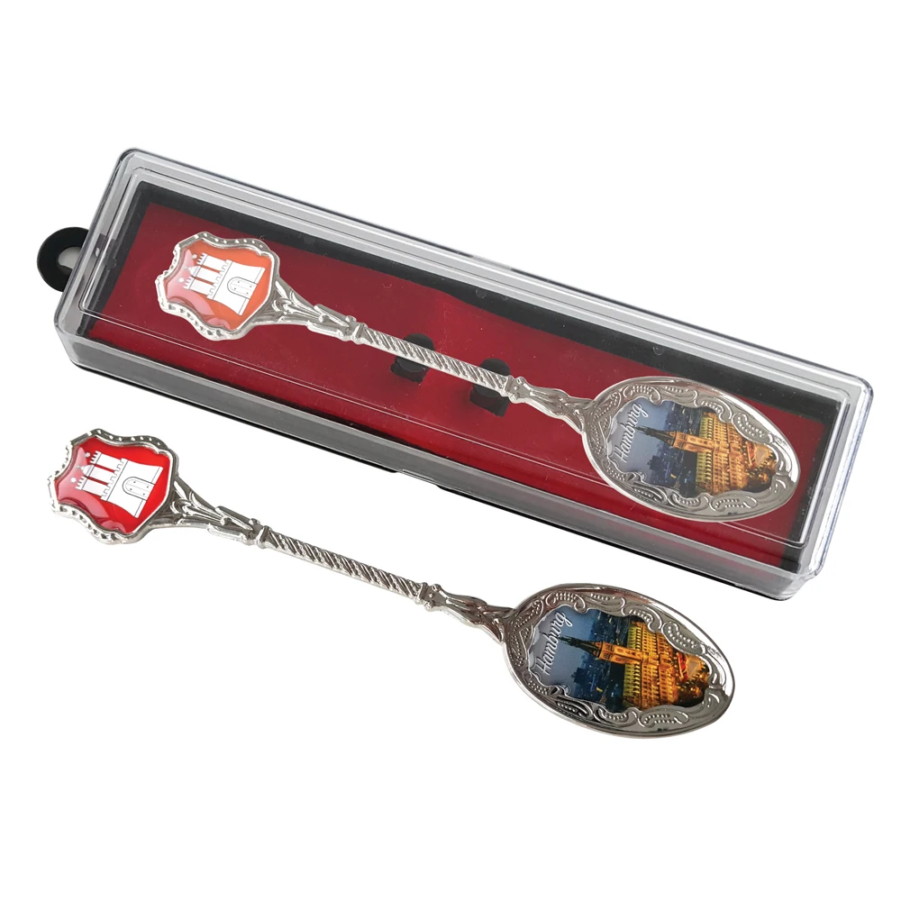 Tea Spoon - Steel  Spoon With Epoxy