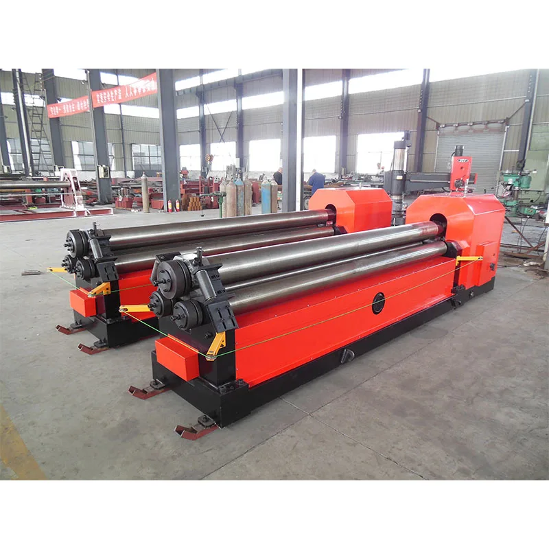 3 roller plate bending machine, W11 roll forming machine,manual sheet metal rolling machine