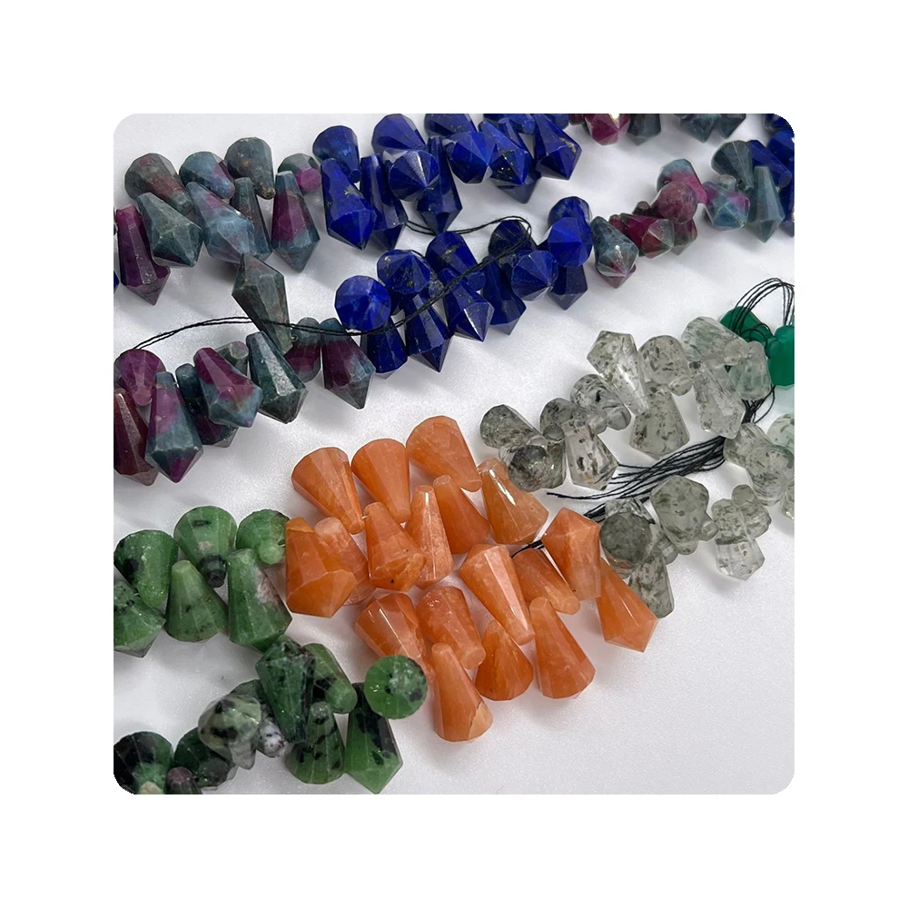Multicolor Mix Stone Quartz Lady Finger Shape Premium Quality Jewelry Making Wholesale Gemstone Size 7x14 8 in