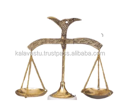 Antique Brass Small Balance Scale Handmade Home Decorative Weight Control Scale for Children for Household Use