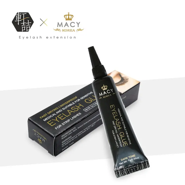 Korea MACY Eyelash Dark Tone Adhesive mde in korea