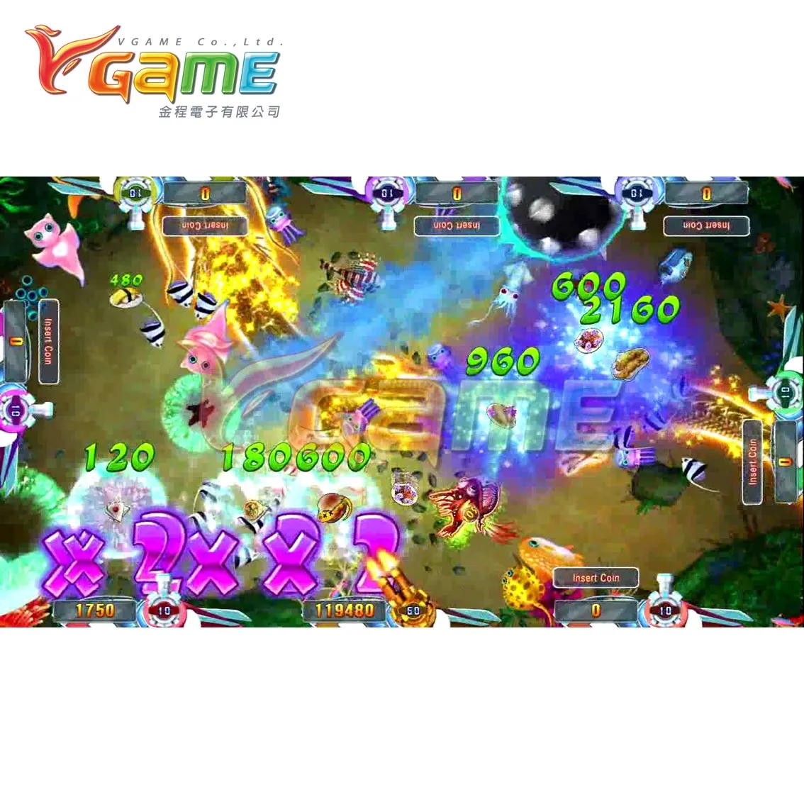 Игровая программа VGAME Gold Dragon King Fish для продажи