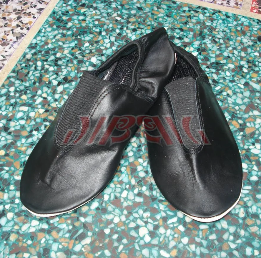 Big Big shoes leather gymnastic shoes gym practice shoes