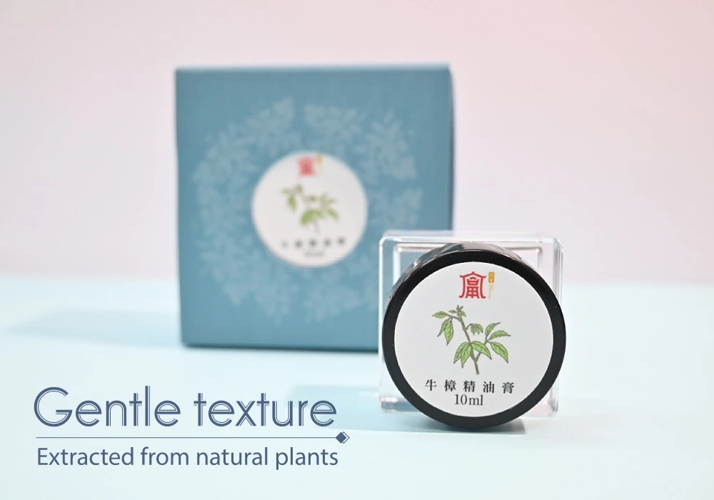 Taiwan made the balm cream for Relieve stress and Mosquito bites