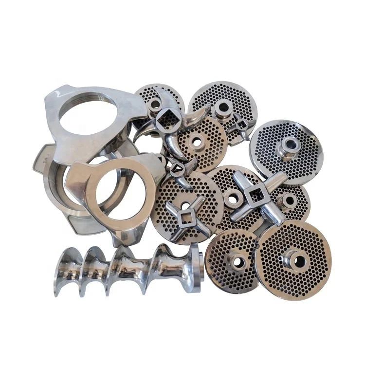 JH-Mech Lost-wax Casting Mirror Polishing Stainless Steel 201/304/316 Meat Mincer Parts