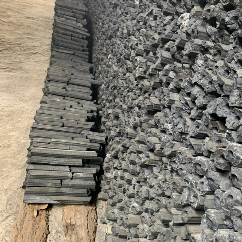 
Eco Friendly Smokeless Barbecue Hardwood Sawdust Briquette Hexagon Charcoal from Vietnam 