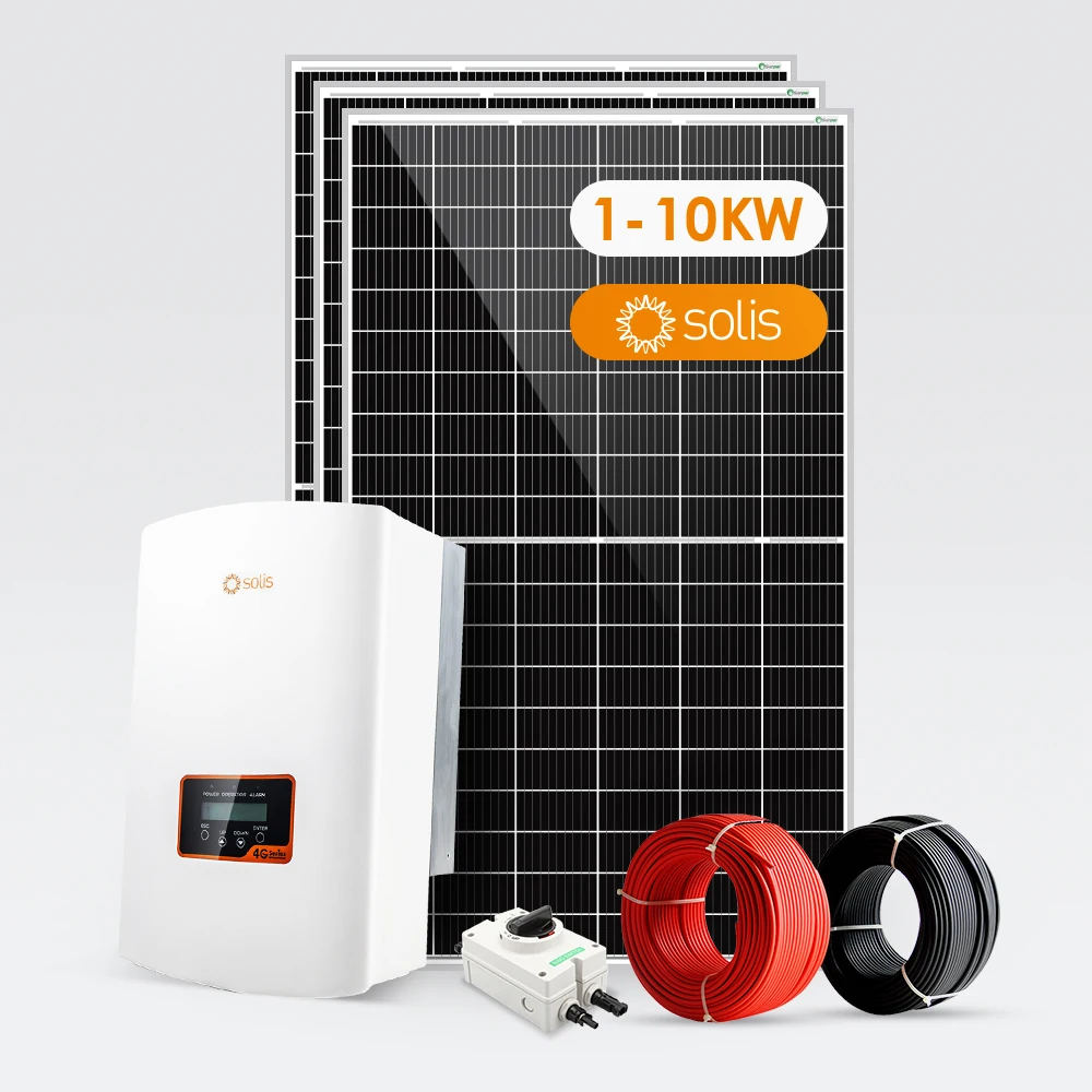10 Kw Solar Energy Systems On Grid 2 3 4 5 6 7 8 9 kw Kva Solis Inverter Renewable Energy.