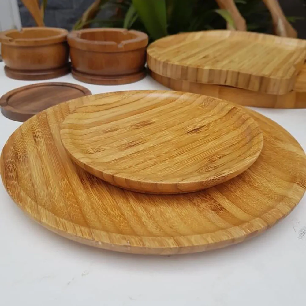  Вьетнам 100% натуральный нетоксичный бамбуковый поднос ручной работы (Whatsapp: + 84 973009660)