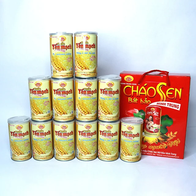 oat grains soup, healthy food Minh Trung