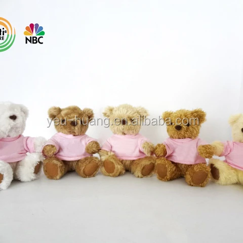 Custom 15 cm valentines I love you teddy bears stuffed animal  supplier manufacturer