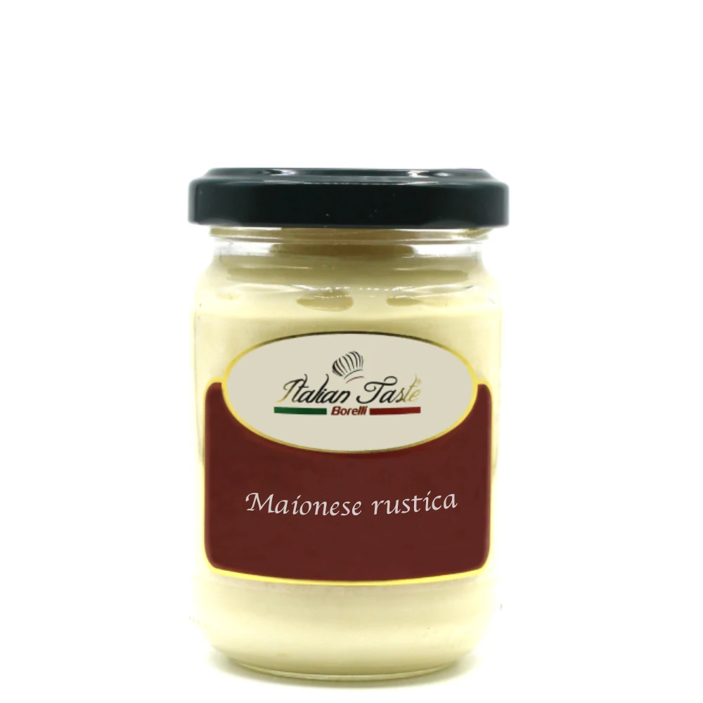 
High quality Italian Rustic mayonnaise - 120 g Made in Italy for Export 