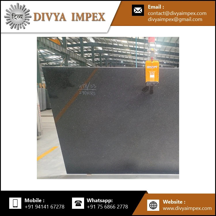 Бестселлер: гранит черный Галактический производство в Индии по оптовой цене-Divya Impex