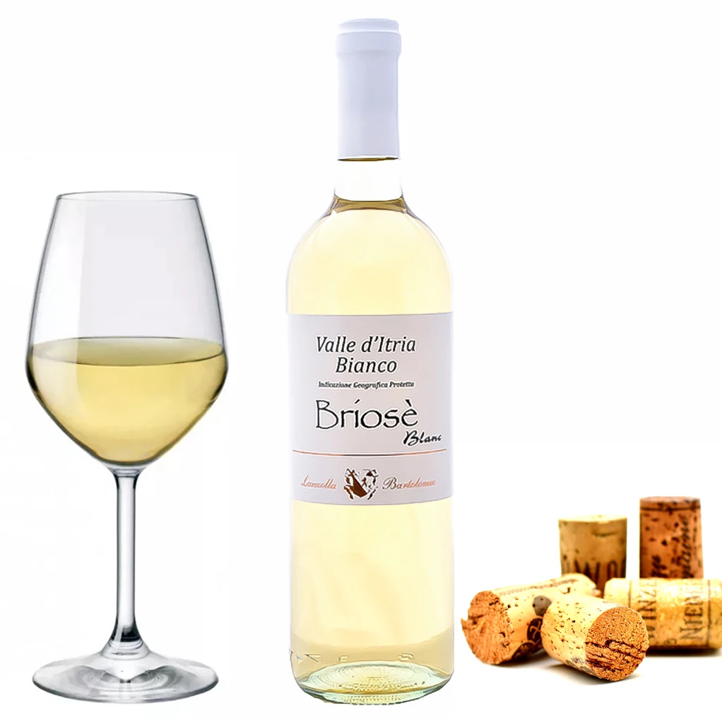 Italian white table wine BRIOSE Bottle 0,75L | Medium Dry | Elegant aromas | Made in Italy