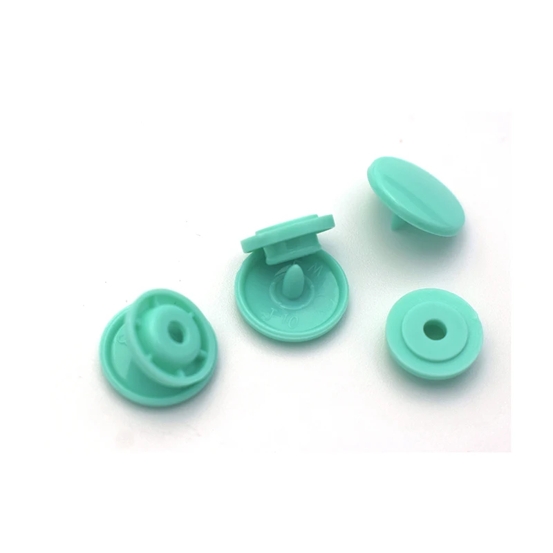 Prym 393119 Garment Accessories Press Fasteners Plastic Turquoise Color Snaps Non-Sewing Press Stud