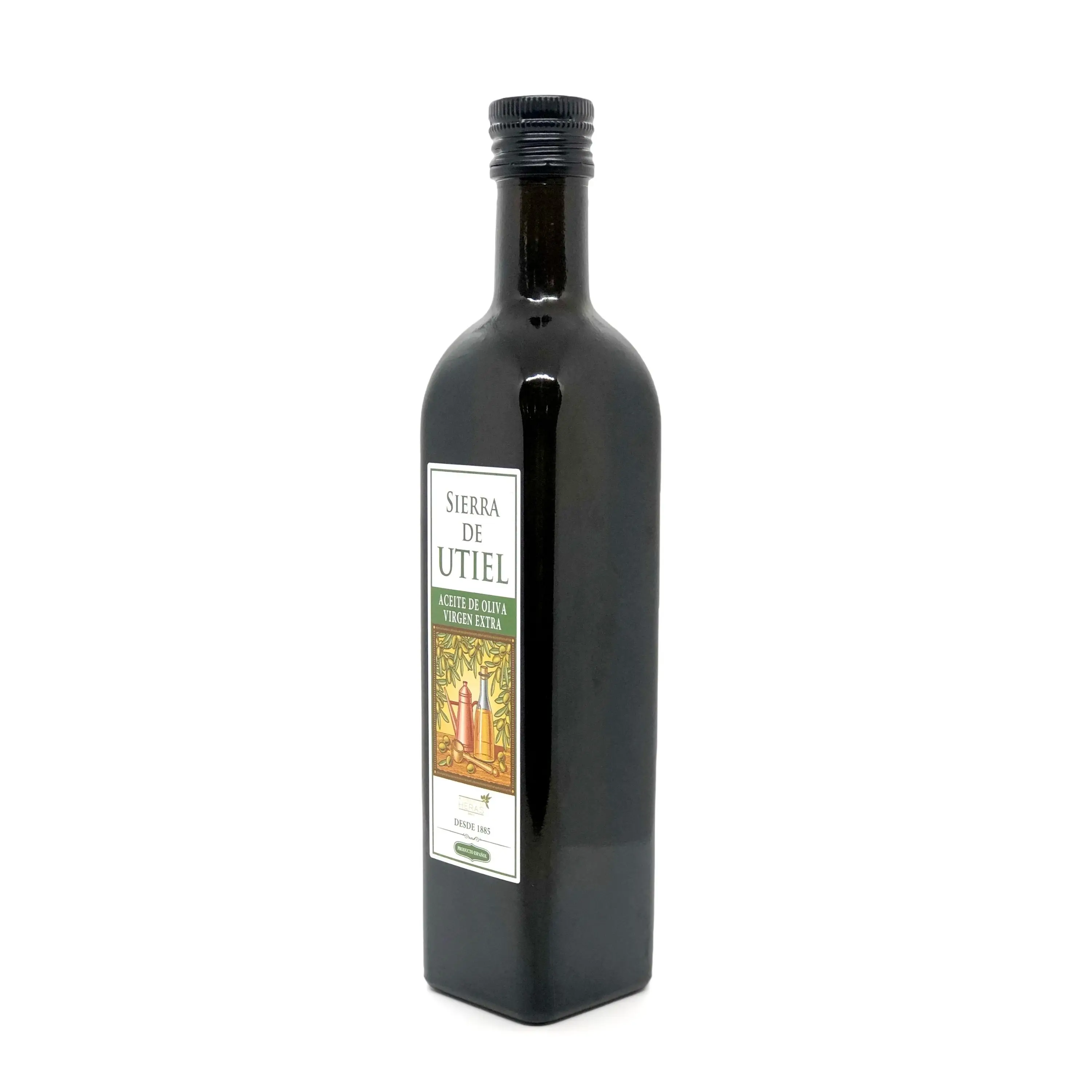 Gourmet Extra Virgin Olive Oil 500ml glass marasca bottle, Sierra de Utiel made in Spain Olive Oil