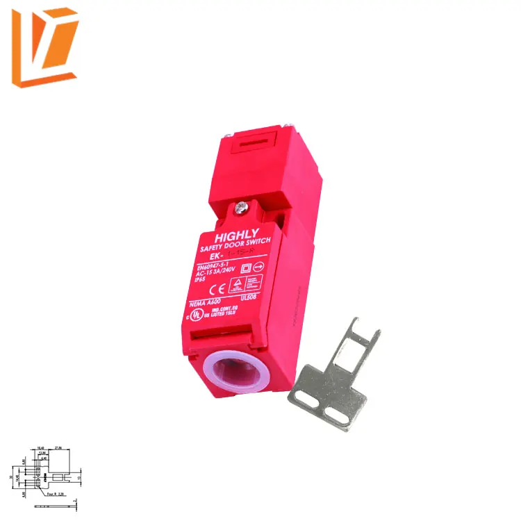 EK-7-55-F Flat limit switch for auto gates