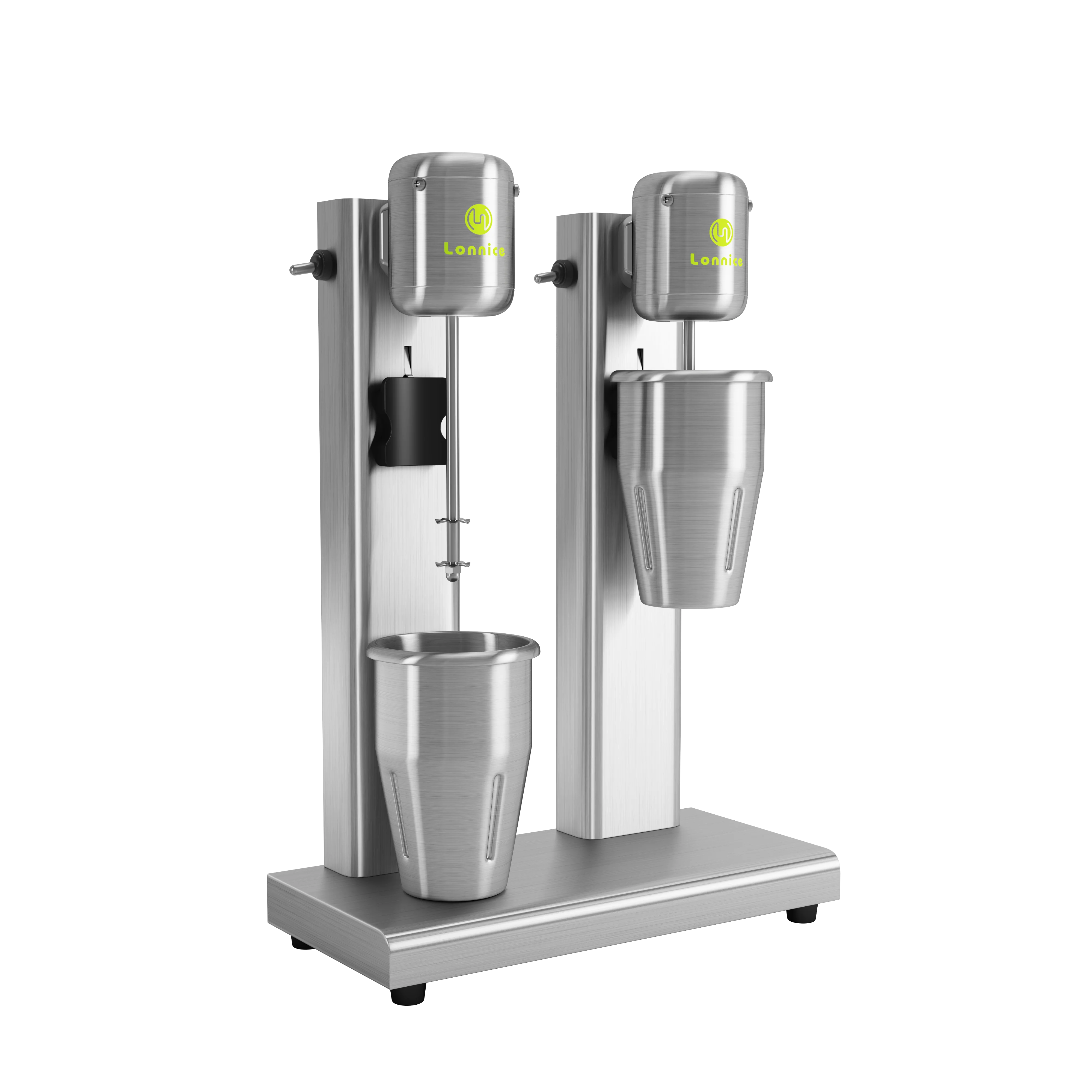 Шкафы блендер 1L Емкость двойной головкой паб использовать для молочных коктейлей с блендер миксер