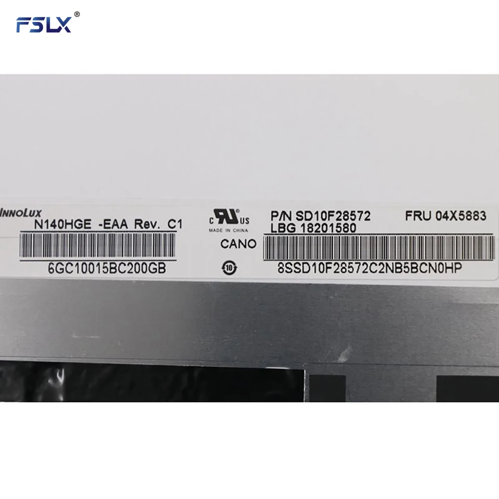 Laptop lcd N140HGE-EAA 14 inch 30pin FHD Laptop original LCD panel EDP for Lenovo T440S T450S NV133FHM-N61 NV133FHM-N43