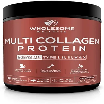 Коллагеновый протеиновый порошок для веганов с индивидуальной формулой, сопоставимой с порошком многоколлагена, гидролизованным