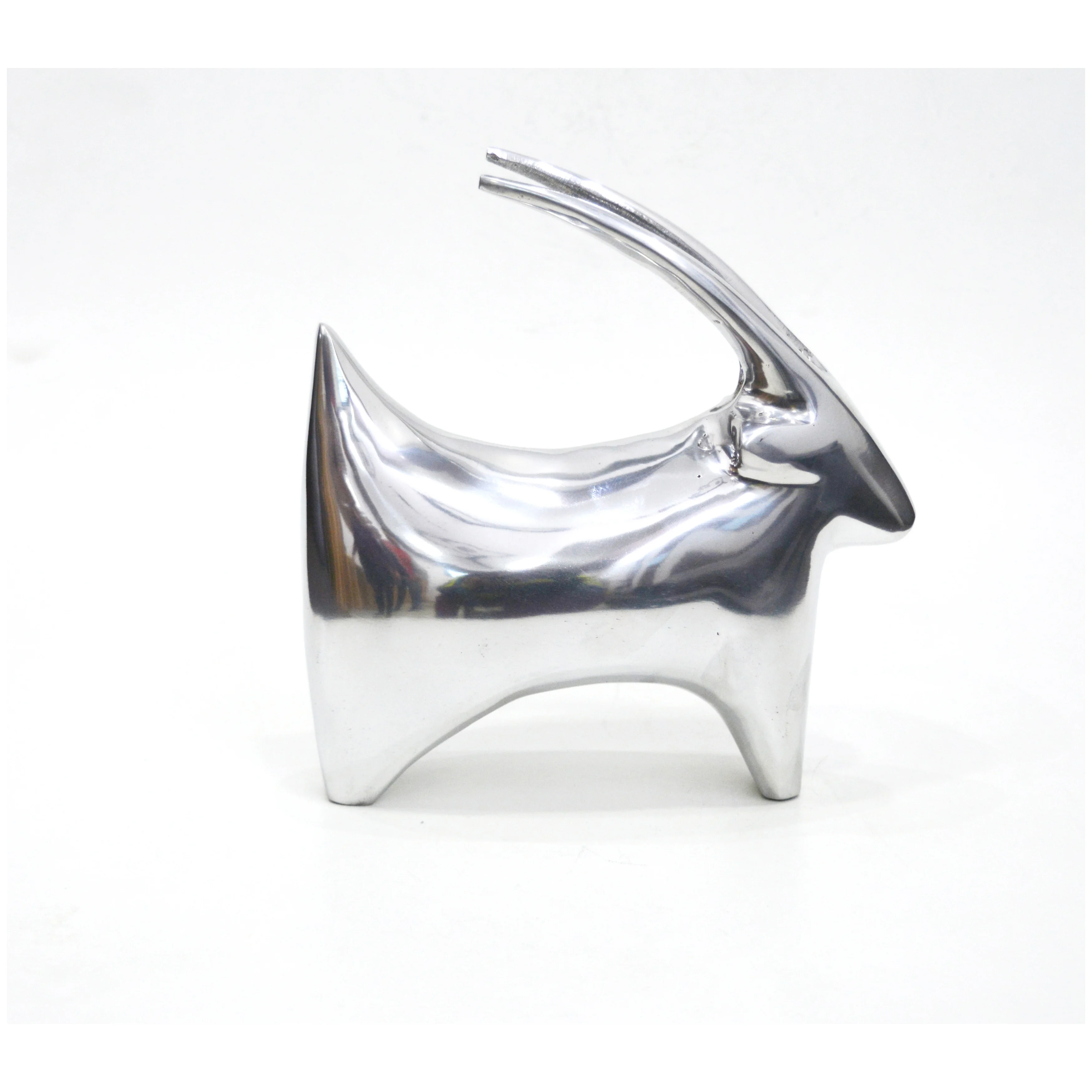 metal rabbit Sculptures for home table decoration high quality custom product manufacture from india