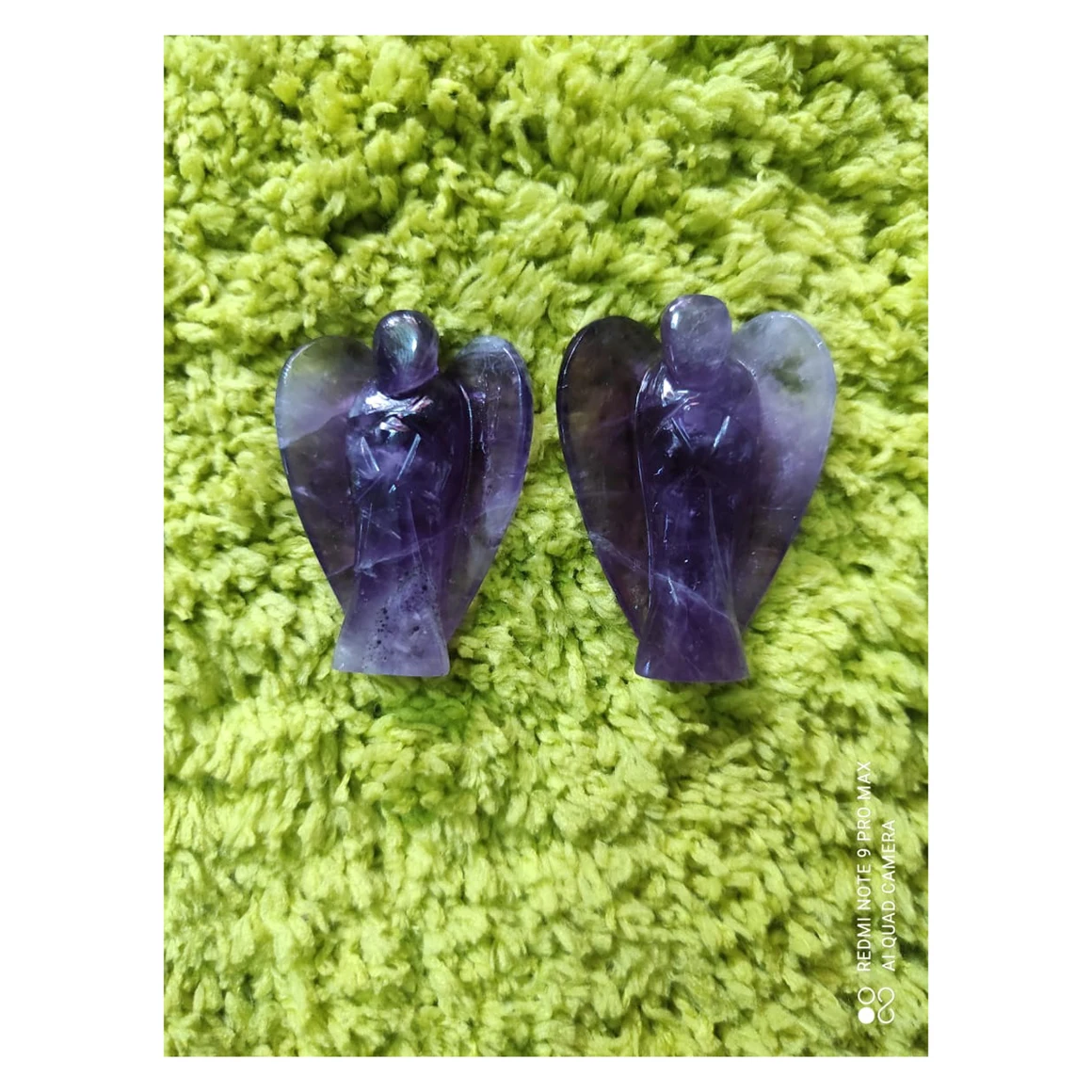 healing stone crystals best quality natural agate amethyst hand carved small crystal angel for sale