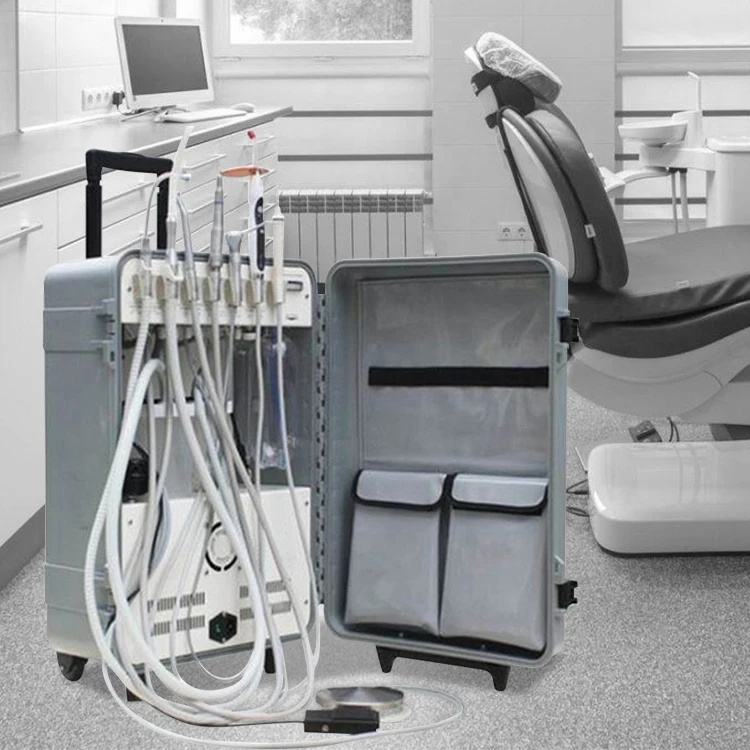 Wholesale Multi-Functional Portable Dental Unit with air compressor