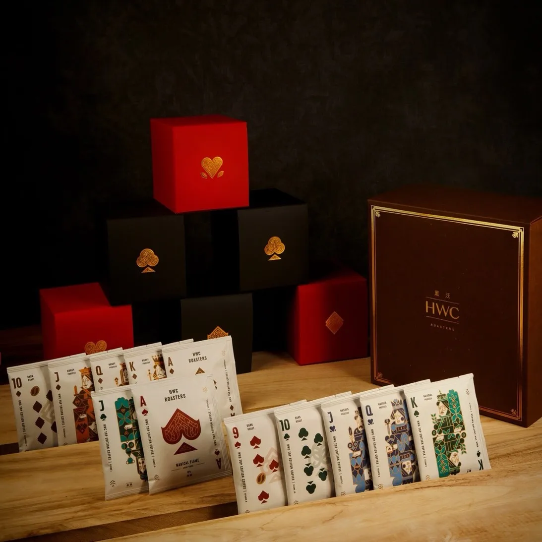 Poker Card Kingdom Coffee Hanging Ear Drip Coffee King K of Clubs