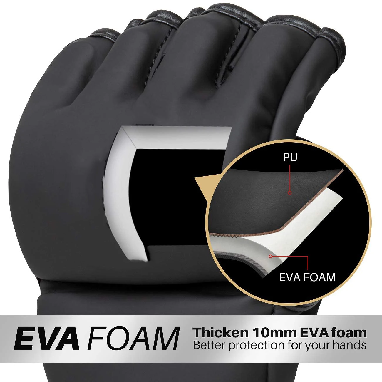 Wholesale Muay Thai Sand Bag UFC MMA Half finger Gloves Boxing Gloves real cowhide leather mma gloves pakistan