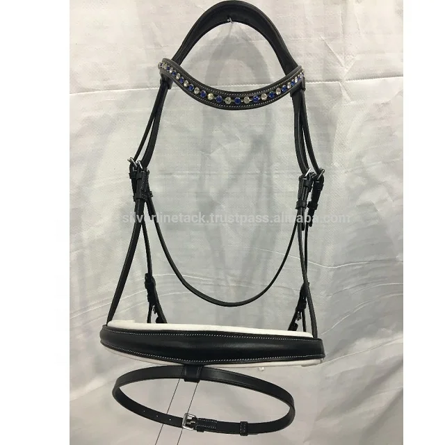 Indian Leather Horse Bridle.