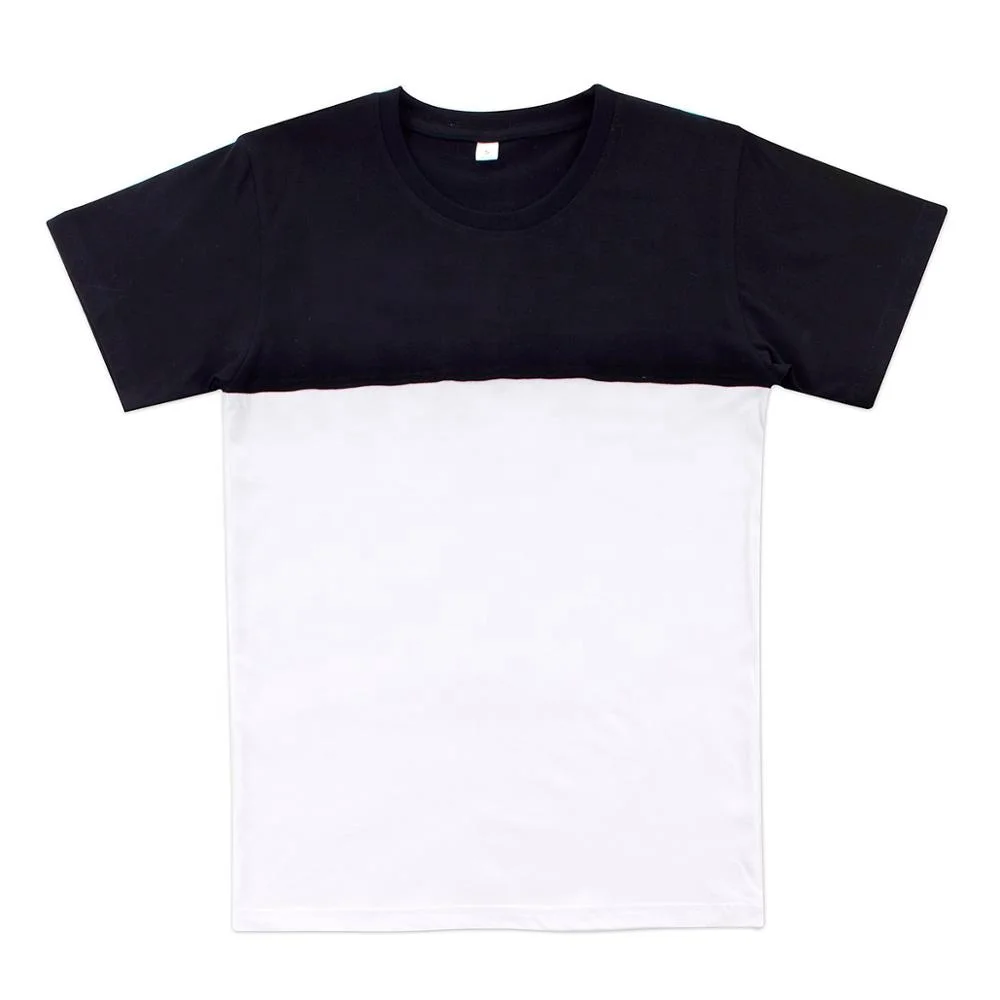 High Quality Clothing 2022 Black 100% Cotton T shirt Short Sleeve Design and Smart Casual Style Custom Printing Made in Thailand