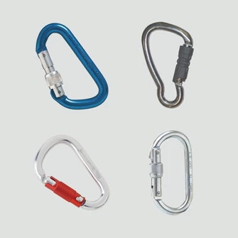  Оцинкованный карабин защитный пружинный из нержавеющей стали качающийся