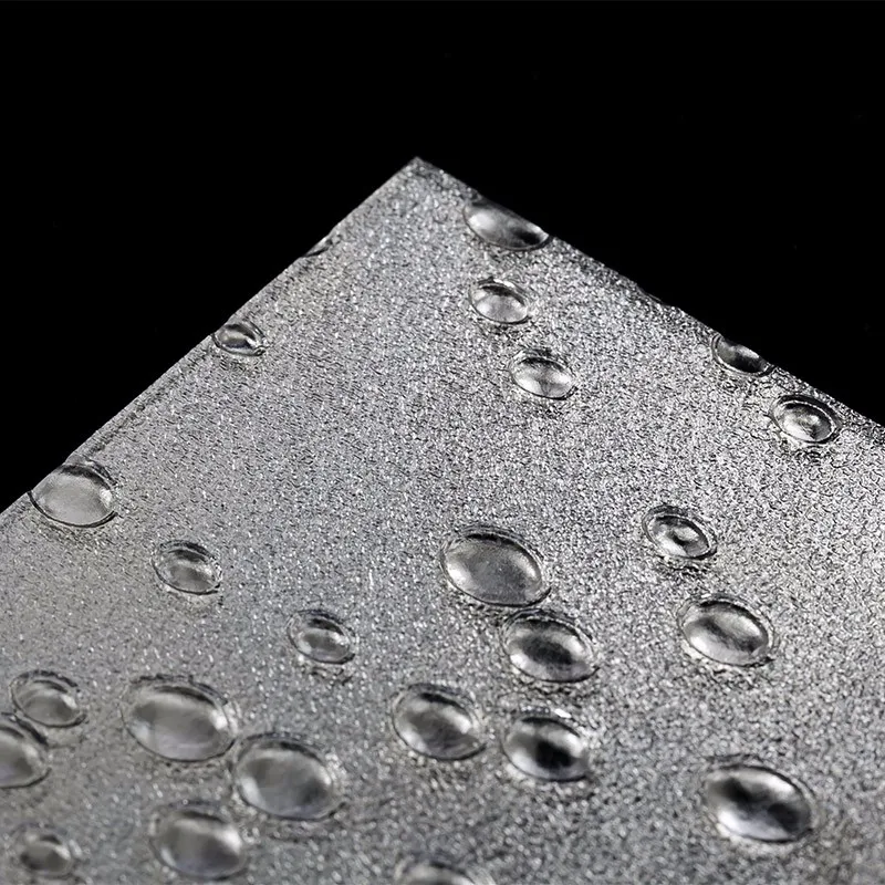 Polystyrene Material Plexiglass Plastic Sheet for Shower door