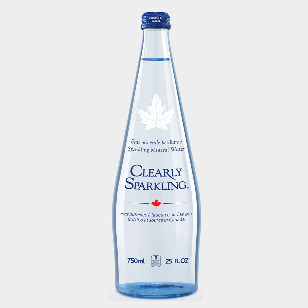 
Clearly Sparkling Mineral Water 750ml The Lowest Sodium Rating Among Sparkling Mineral Waters Worldwide 