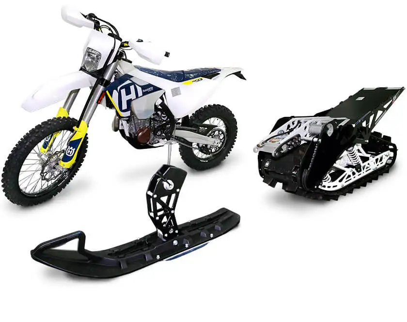 Snowbike KIT for dirtbike snowmobile kit tracked kit for pitbike motorcross ATV bike motorcycle enduro