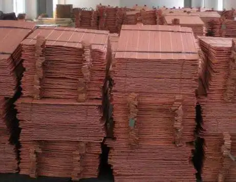 Best Quality Electrolytic Copper Cathode Length 99cm , Width 98cm