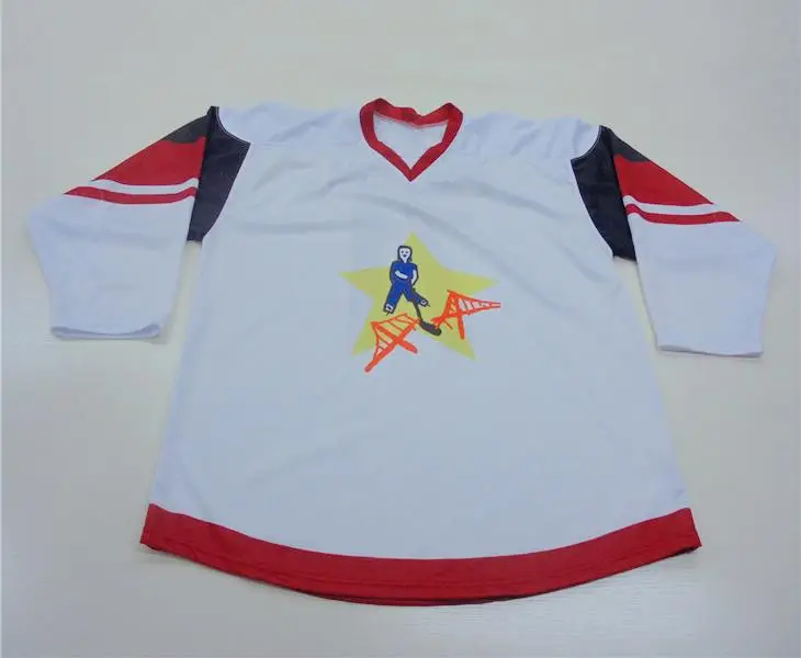 Black Classic Ice hockey jersey Team Clubs League Embroidery Sublimation Stitching Tackle twill Games School